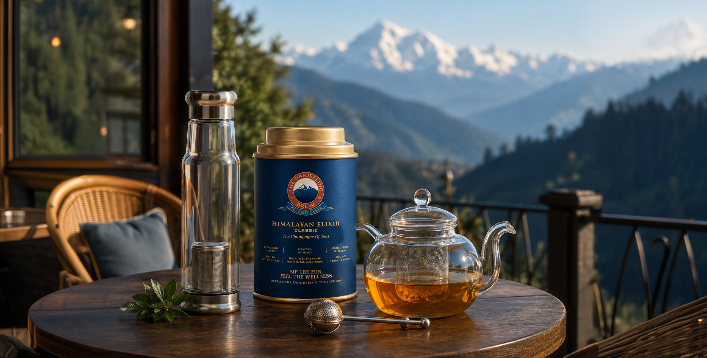 Shop premium Darjeeling tea and brew better- The Darjeeling Brew