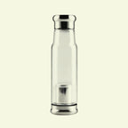 Glass Infuser Bottle with Stainless Steel Strainer