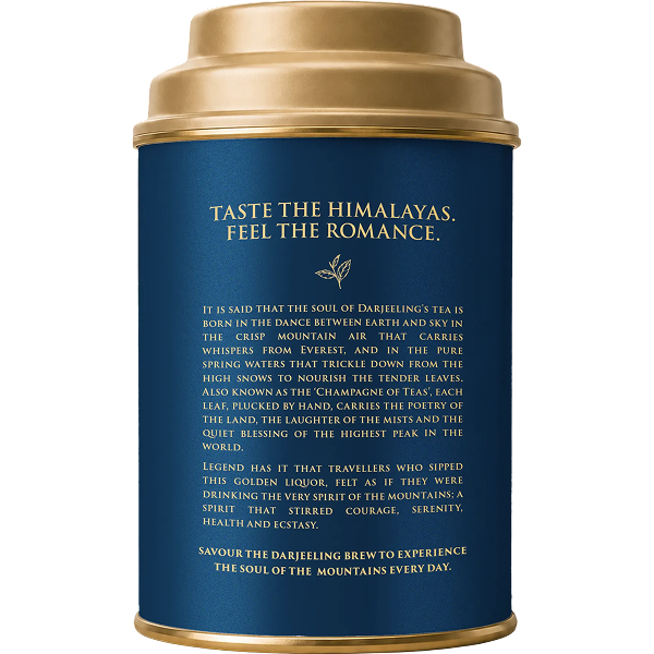 Himalayan Elixir Classic Black Tea crafted from premium Darjeeling tea leaves