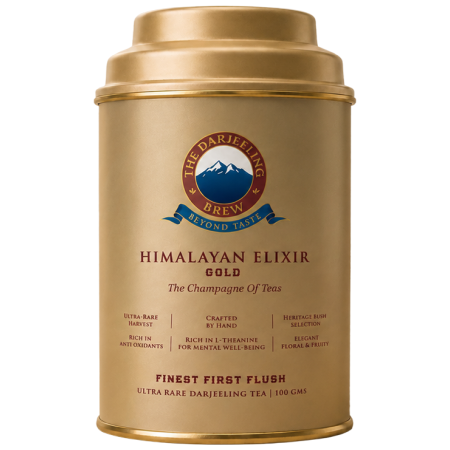 First Flush Darjeeling Tea Himalayan Elixir Gold by The Darjeeling Brew