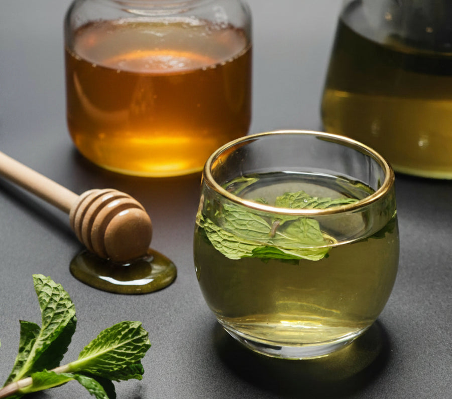 Darjeeling Mint Honey Brew